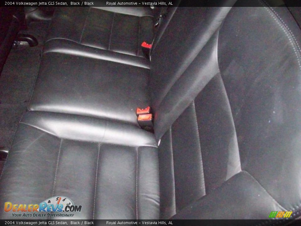 2004 Volkswagen Jetta GLS Sedan Black / Black Photo #21