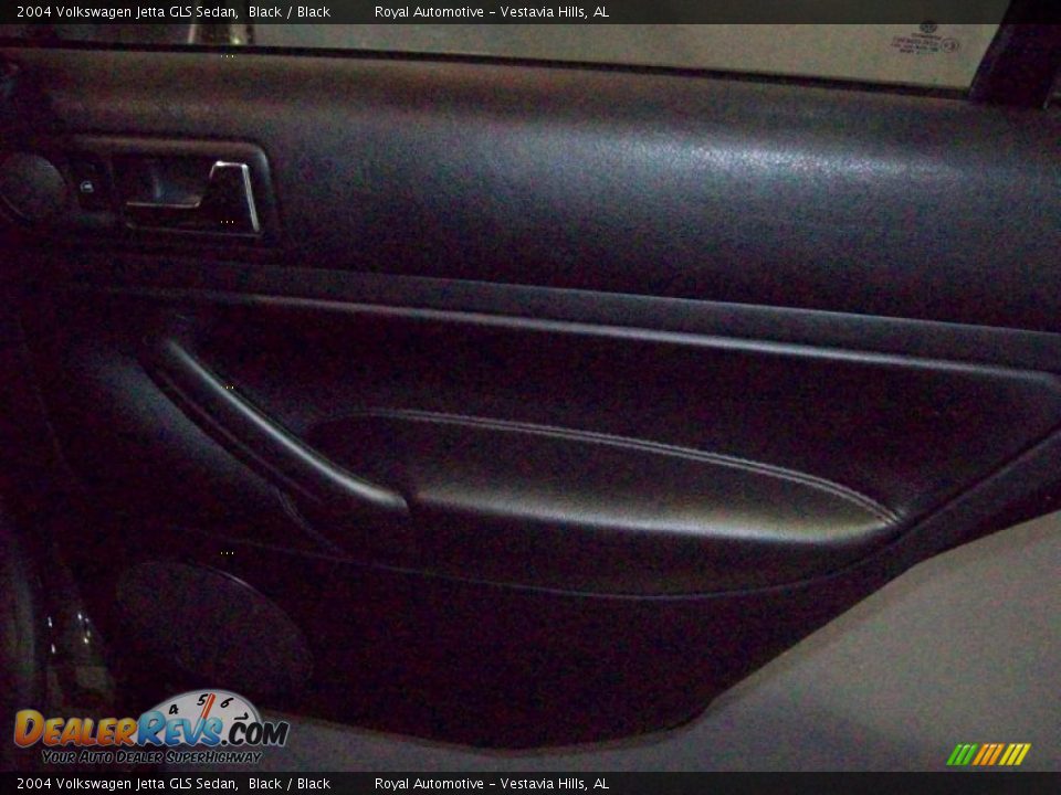 2004 Volkswagen Jetta GLS Sedan Black / Black Photo #22