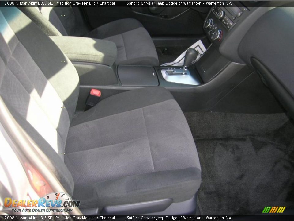 2008 Nissan Altima 3.5 SE Precision Gray Metallic / Charcoal Photo #3