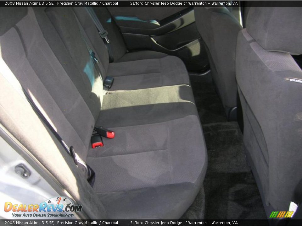 2008 Nissan Altima 3.5 SE Precision Gray Metallic / Charcoal Photo #4