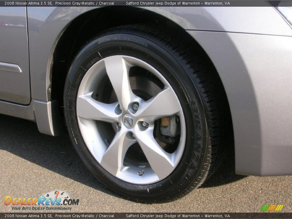 2008 Nissan Altima 3.5 SE Precision Gray Metallic / Charcoal Photo #5