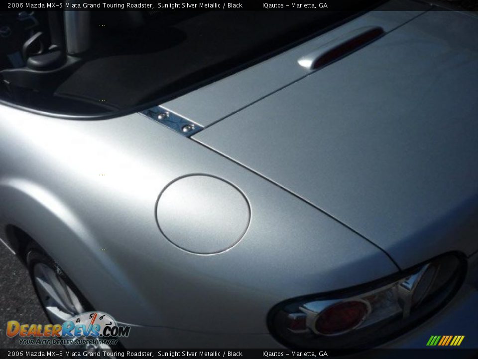 2006 Mazda MX-5 Miata Grand Touring Roadster Sunlight Silver Metallic / Black Photo #21
