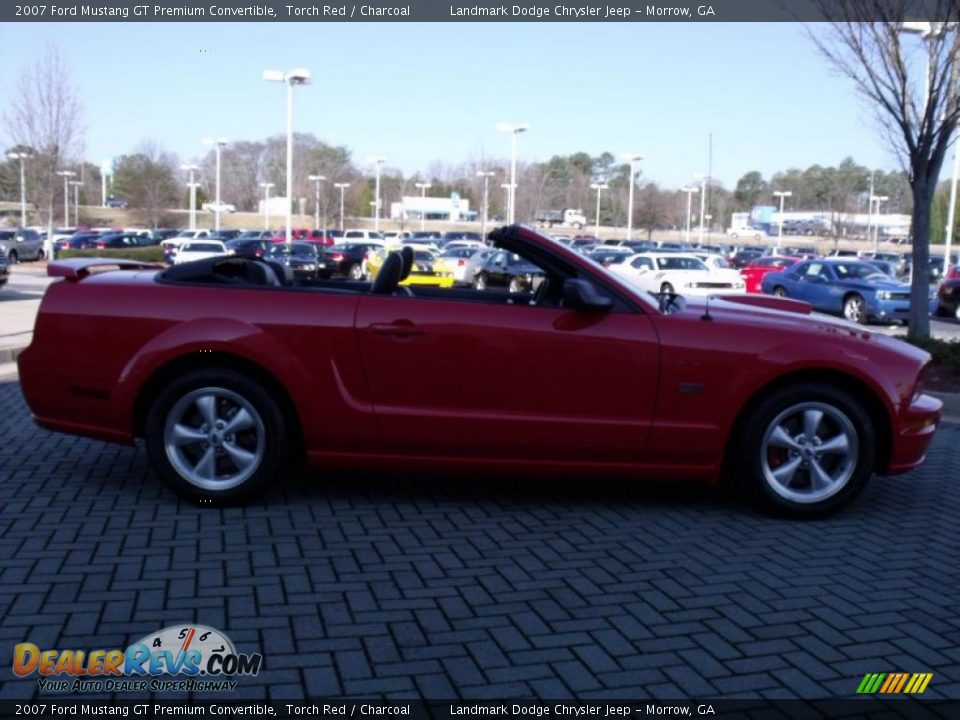 2007 Ford Mustang GT Premium Convertible Torch Red / Charcoal Photo #6