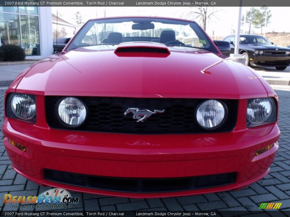 2007 Ford Mustang GT Premium Convertible Torch Red / Charcoal Photo #8