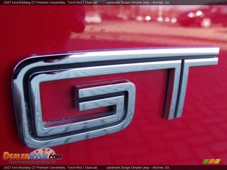 2007 Ford Mustang GT Premium Convertible Torch Red / Charcoal Photo #10