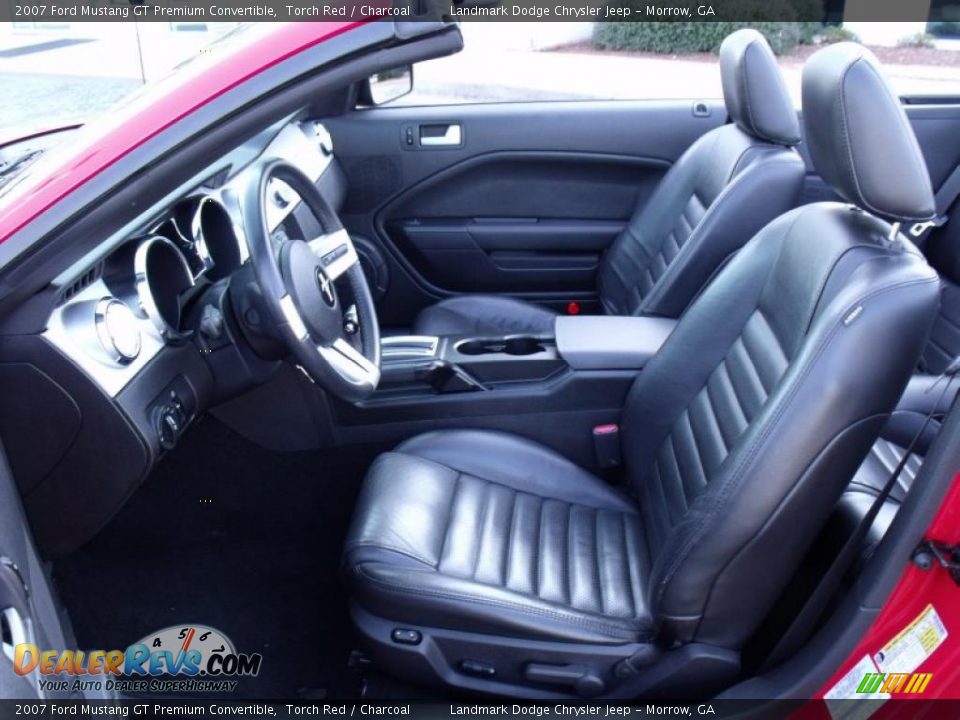 2007 Ford Mustang GT Premium Convertible Torch Red / Charcoal Photo #11