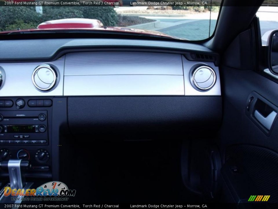 2007 Ford Mustang GT Premium Convertible Torch Red / Charcoal Photo #17