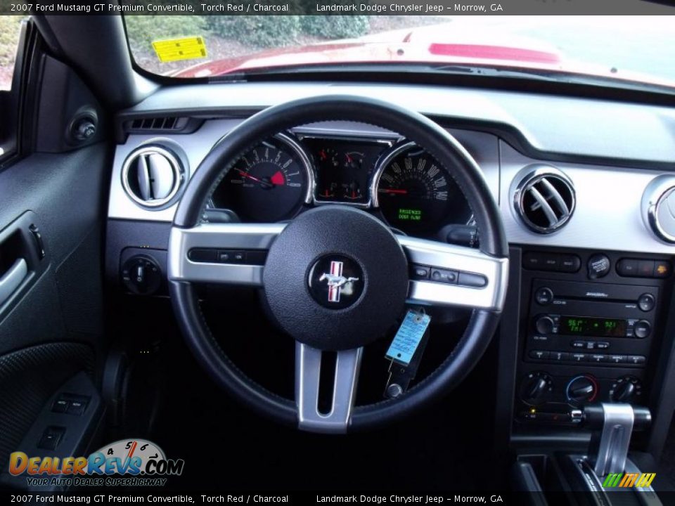 2007 Ford Mustang GT Premium Convertible Torch Red / Charcoal Photo #20