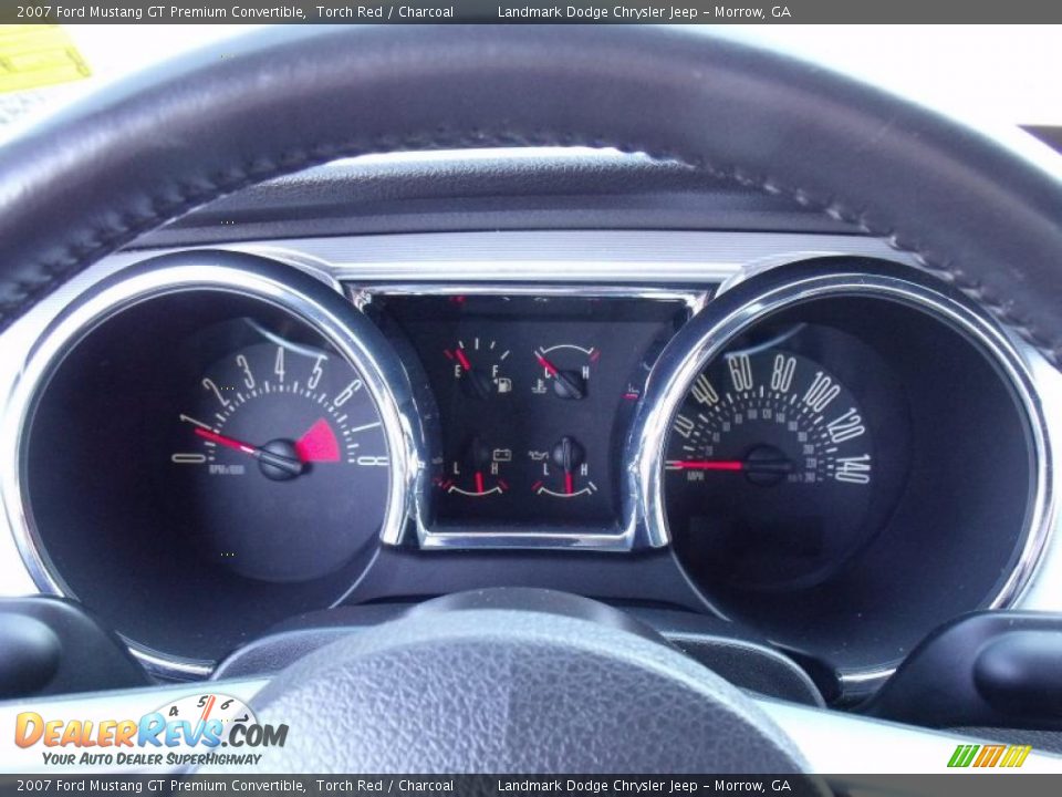 2007 Ford Mustang GT Premium Convertible Torch Red / Charcoal Photo #22
