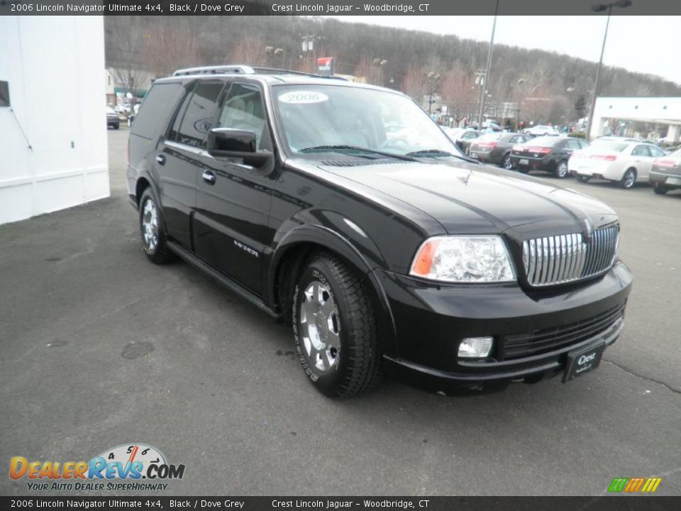 2006 Lincoln Navigator Ultimate 4x4 Black / Dove Grey Photo #3