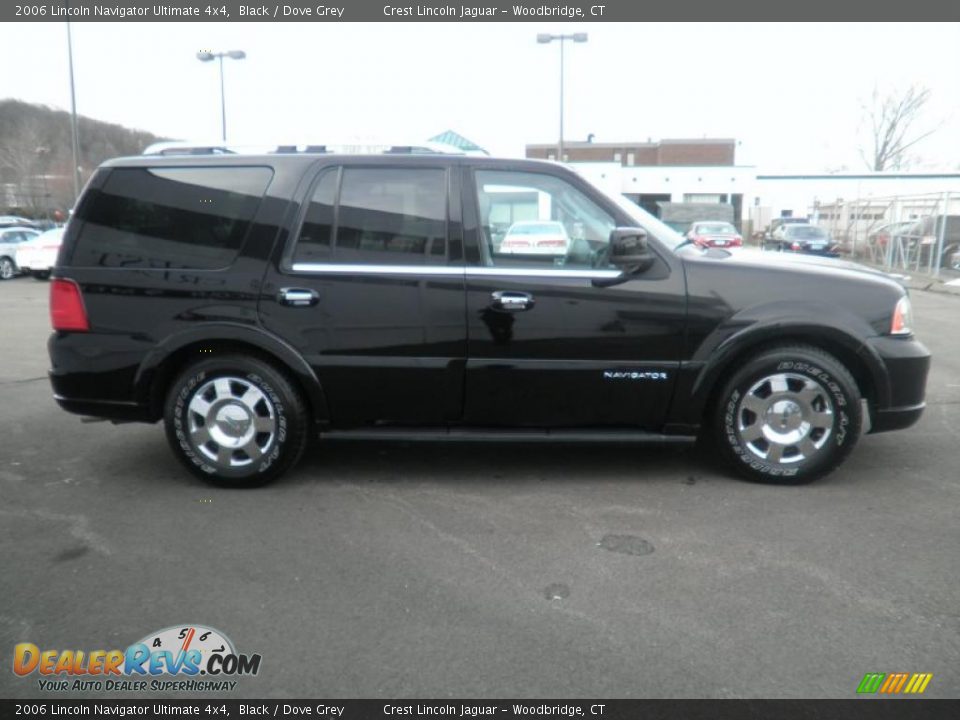 2006 Lincoln Navigator Ultimate 4x4 Black / Dove Grey Photo #4