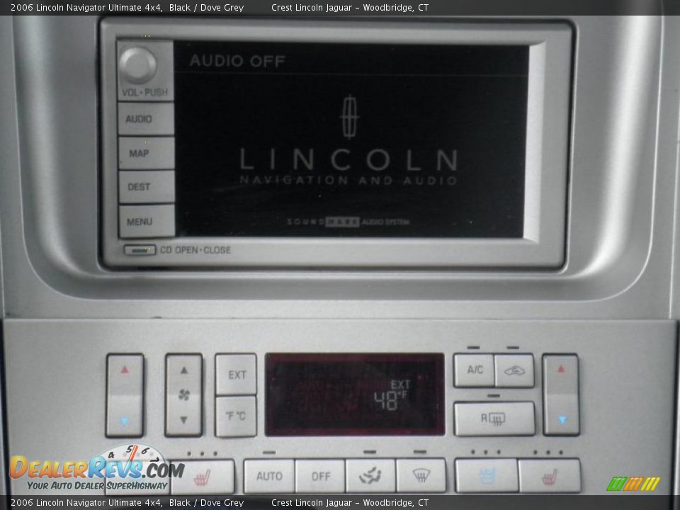 2006 Lincoln Navigator Ultimate 4x4 Black / Dove Grey Photo #7