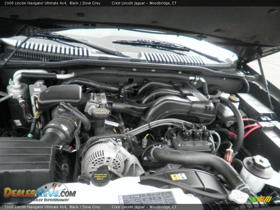 2006 Lincoln Navigator Ultimate 4x4 Black / Dove Grey Photo #11