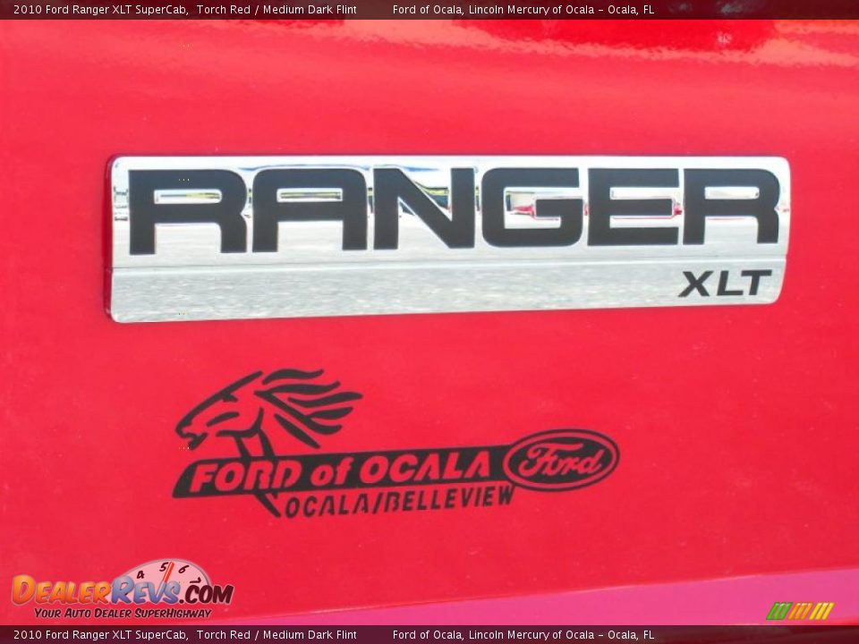 2010 Ford Ranger XLT SuperCab Torch Red / Medium Dark Flint Photo #4