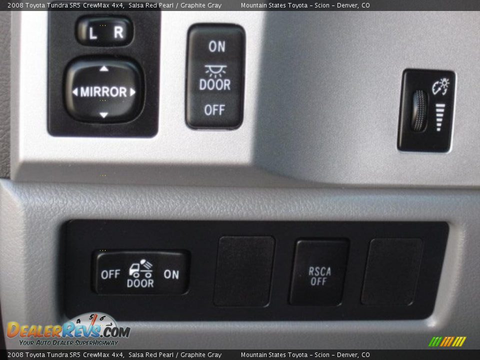 2008 Toyota Tundra SR5 CrewMax 4x4 Salsa Red Pearl / Graphite Gray Photo #20