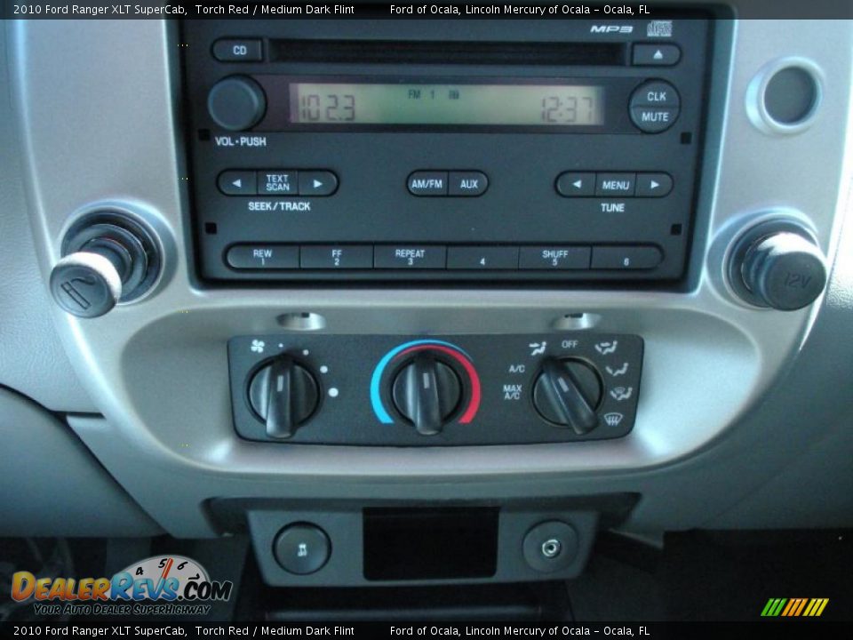 2010 Ford Ranger XLT SuperCab Torch Red / Medium Dark Flint Photo #10