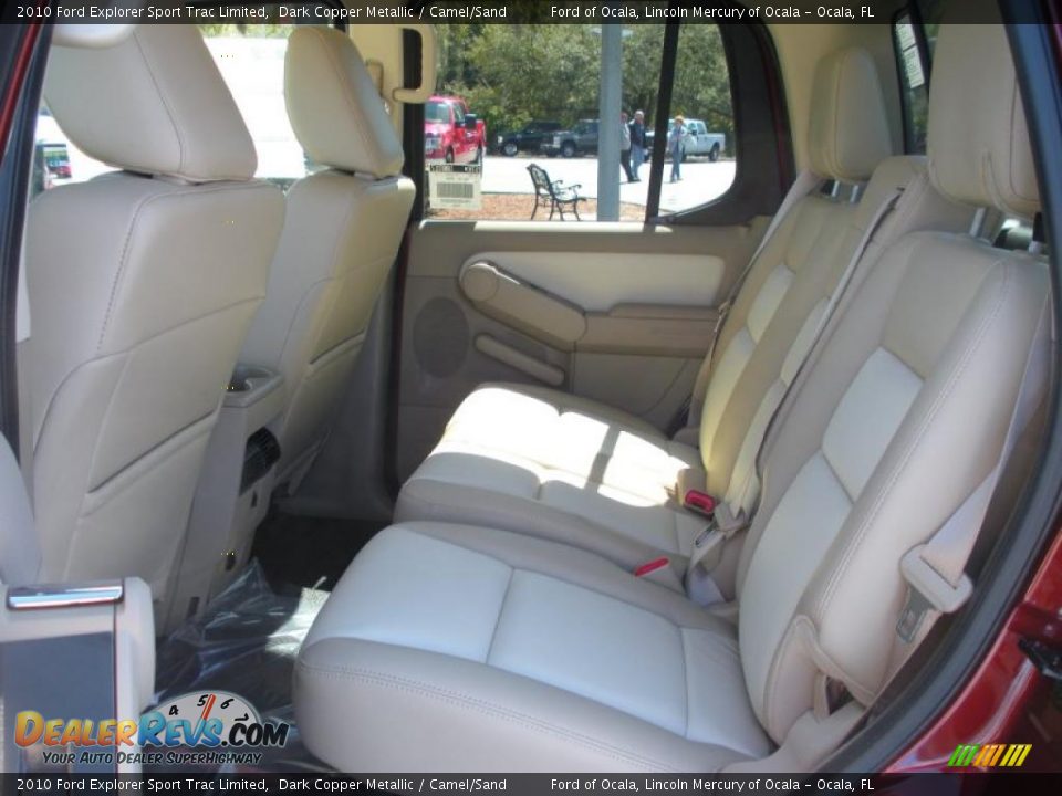 2010 Ford Explorer Sport Trac Limited Dark Copper Metallic / Camel/Sand Photo #6