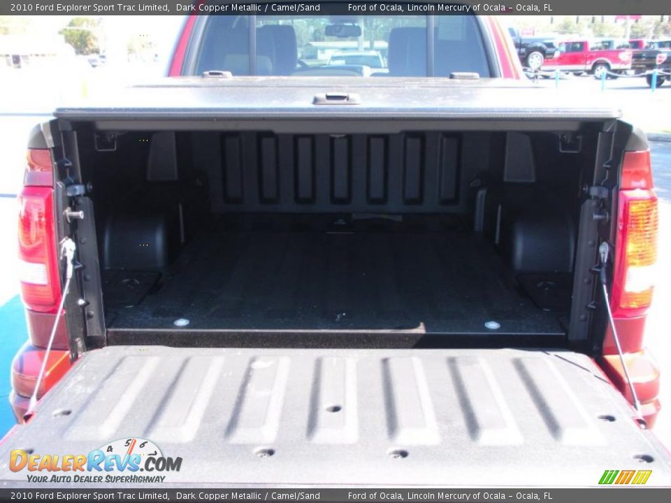 2010 Ford Explorer Sport Trac Limited Dark Copper Metallic / Camel/Sand Photo #11