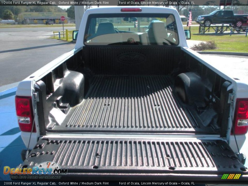 2008 Ford Ranger XL Regular Cab Oxford White / Medium Dark Flint Photo #19