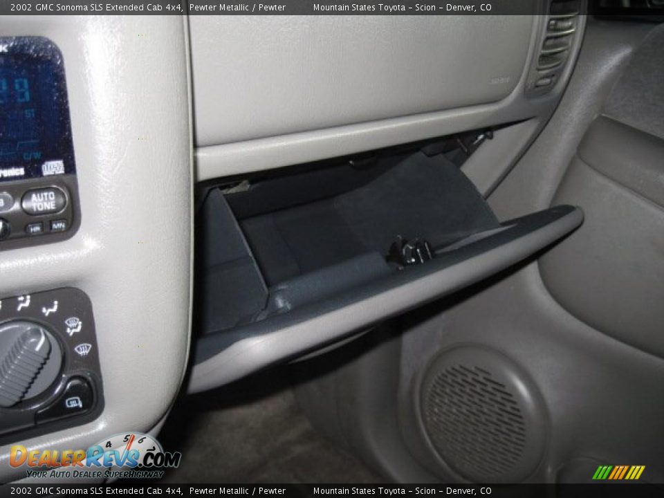 2002 GMC Sonoma SLS Extended Cab 4x4 Pewter Metallic / Pewter Photo #19