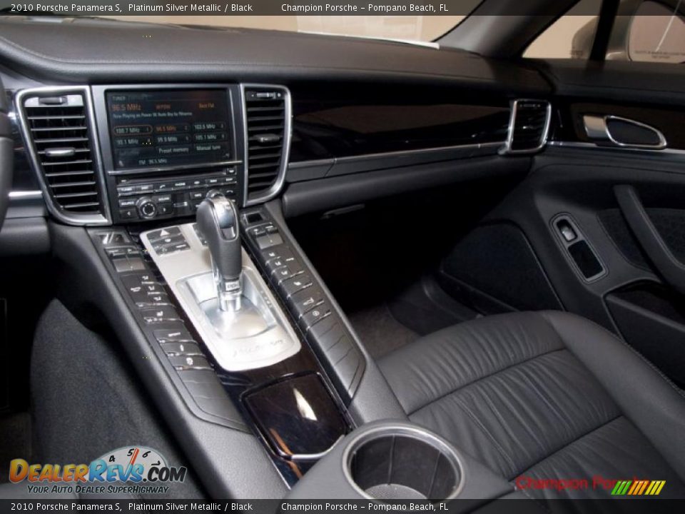 2010 Porsche Panamera S Platinum Silver Metallic / Black Photo #11