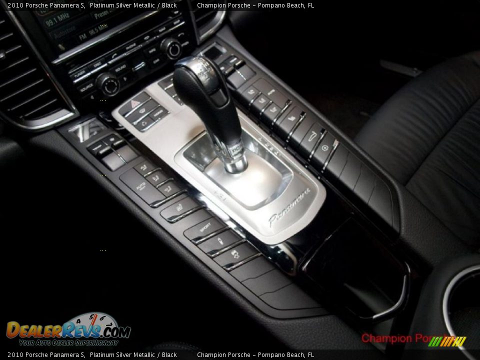 2010 Porsche Panamera S Platinum Silver Metallic / Black Photo #12