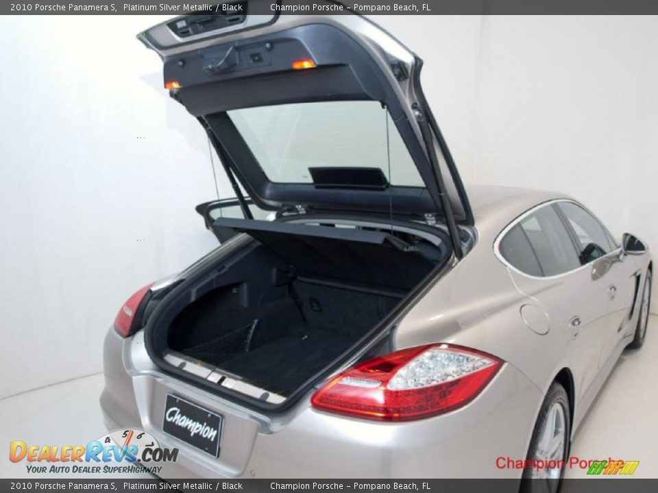 2010 Porsche Panamera S Platinum Silver Metallic / Black Photo #16