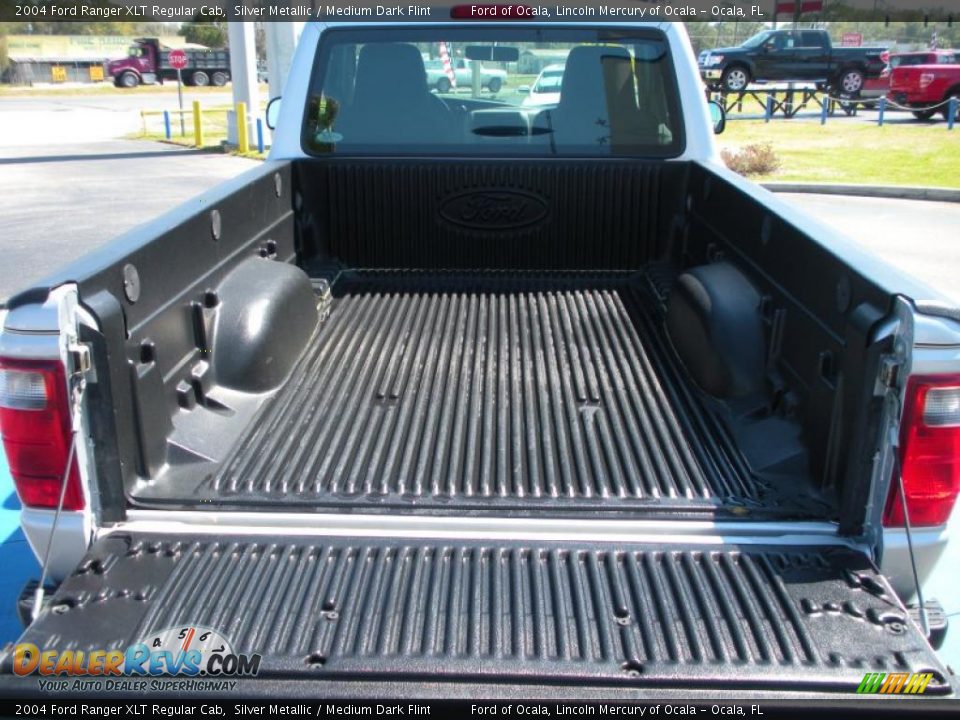 2004 Ford Ranger XLT Regular Cab Silver Metallic / Medium Dark Flint Photo #19