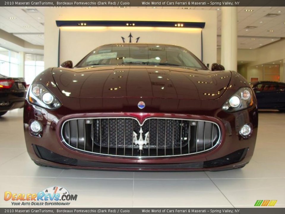2010 Maserati GranTurismo Bordeaux Pontevecchio (Dark Red) / Cuoio Photo #2