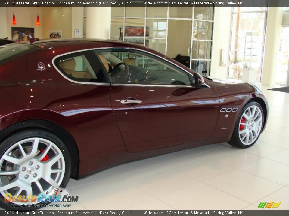 2010 Maserati GranTurismo Bordeaux Pontevecchio (Dark Red) / Cuoio Photo #4