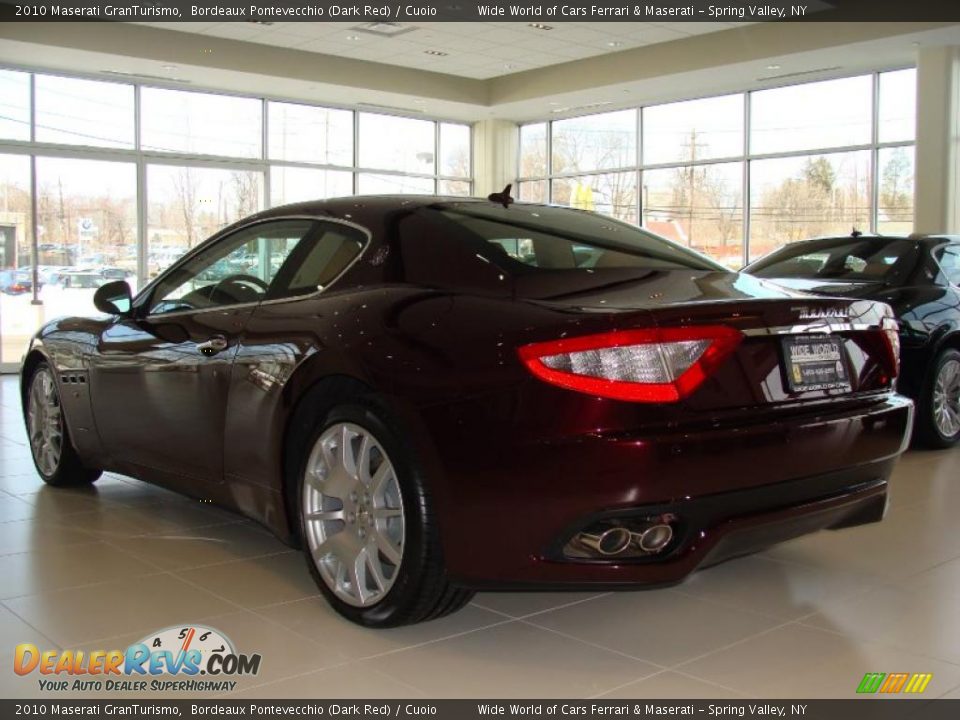2010 Maserati GranTurismo Bordeaux Pontevecchio (Dark Red) / Cuoio Photo #7