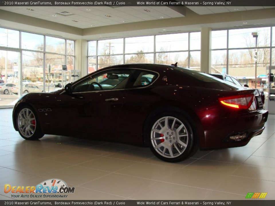 2010 Maserati GranTurismo Bordeaux Pontevecchio (Dark Red) / Cuoio Photo #8