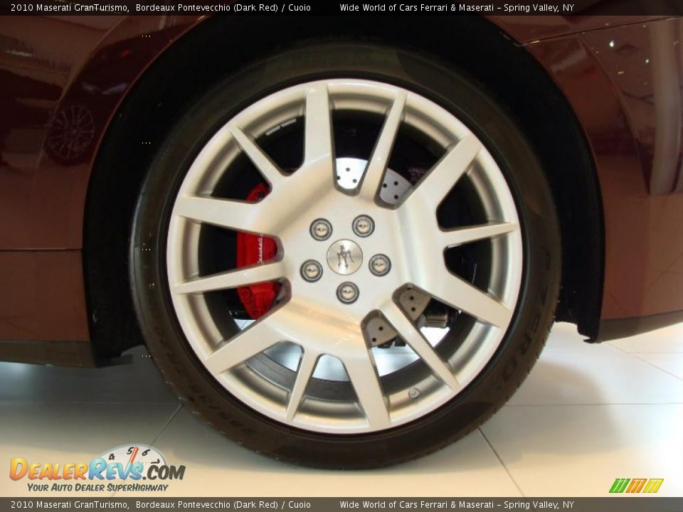 2010 Maserati GranTurismo Bordeaux Pontevecchio (Dark Red) / Cuoio Photo #9