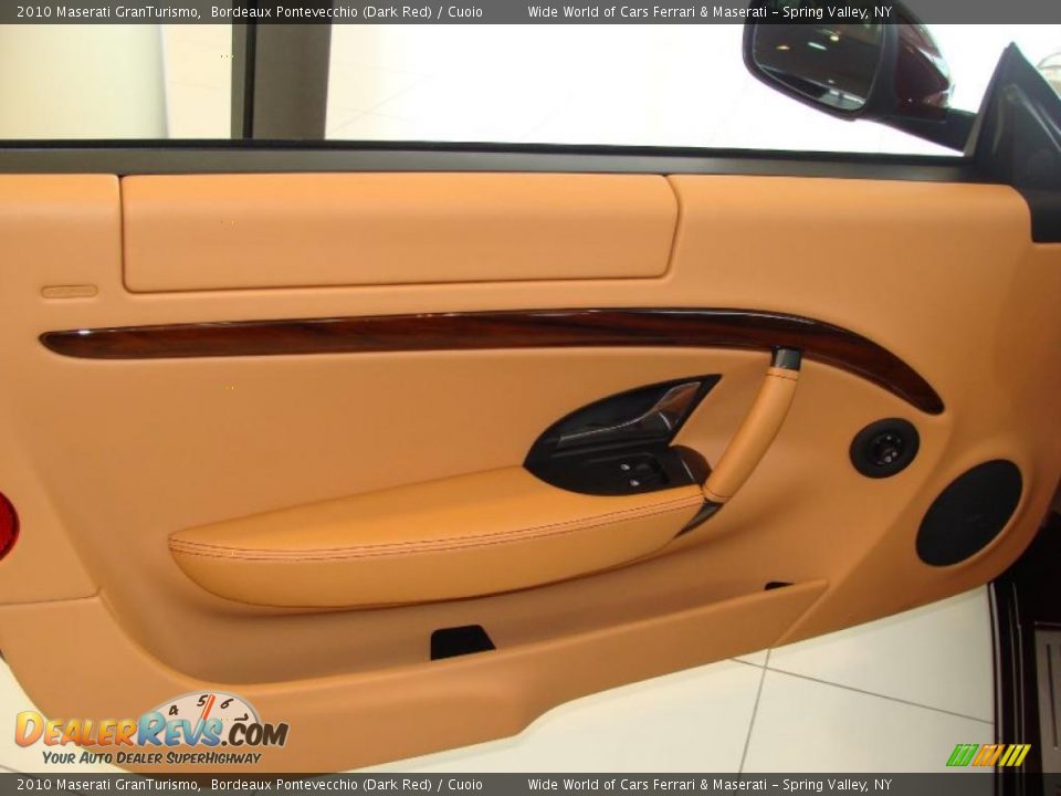2010 Maserati GranTurismo Bordeaux Pontevecchio (Dark Red) / Cuoio Photo #11