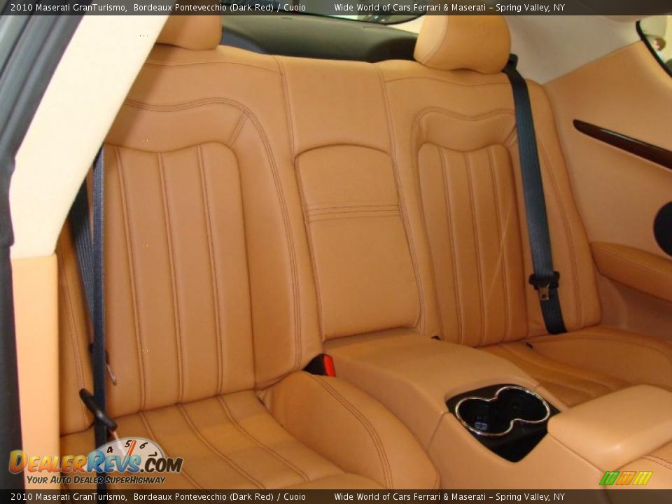 2010 Maserati GranTurismo Bordeaux Pontevecchio (Dark Red) / Cuoio Photo #16