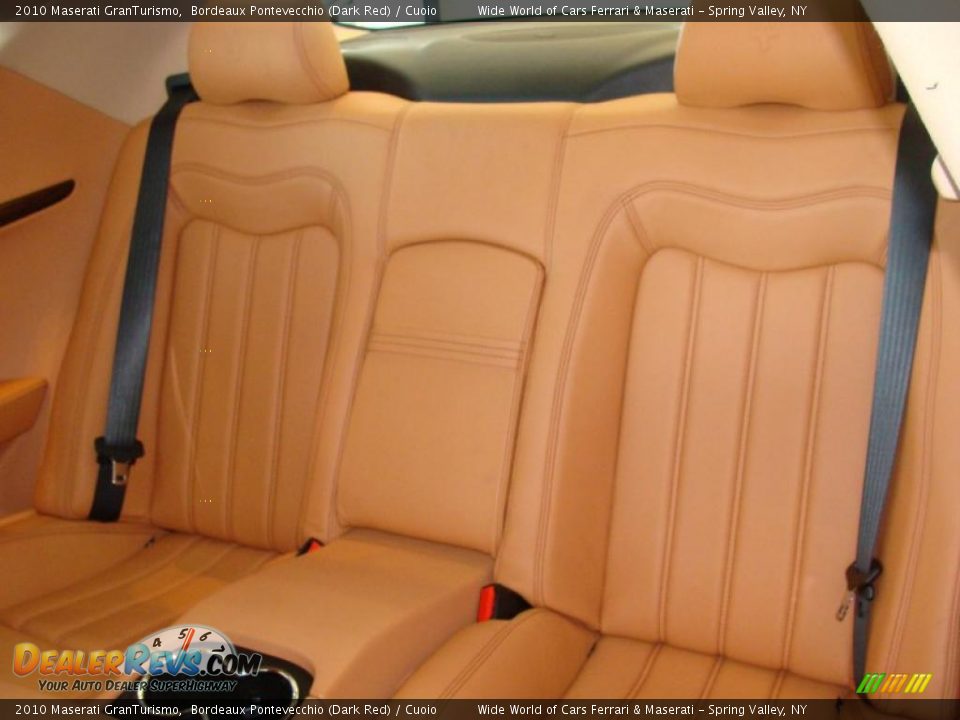 2010 Maserati GranTurismo Bordeaux Pontevecchio (Dark Red) / Cuoio Photo #17