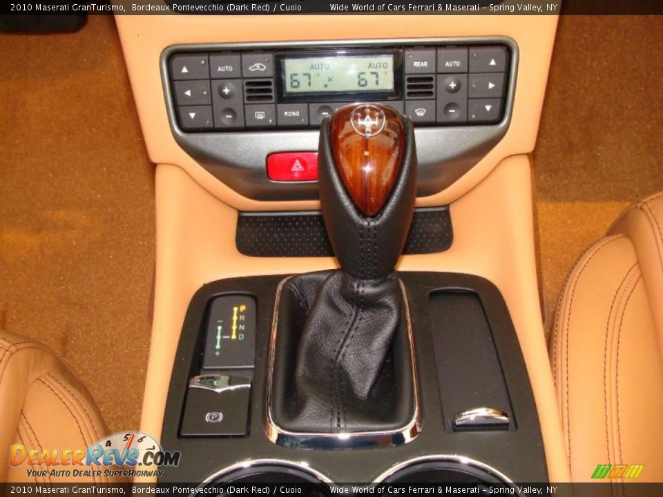 2010 Maserati GranTurismo Bordeaux Pontevecchio (Dark Red) / Cuoio Photo #19
