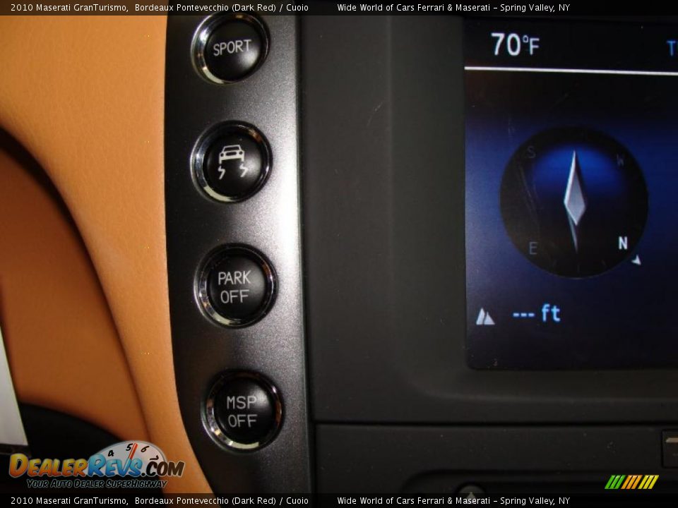 2010 Maserati GranTurismo Bordeaux Pontevecchio (Dark Red) / Cuoio Photo #20