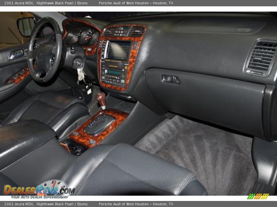 2001 Acura MDX Nighthawk Black Pearl / Ebony Photo #6