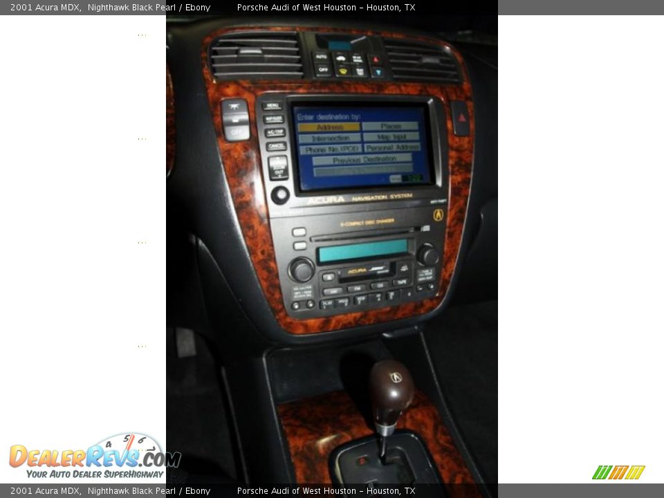 2001 Acura MDX Nighthawk Black Pearl / Ebony Photo #8