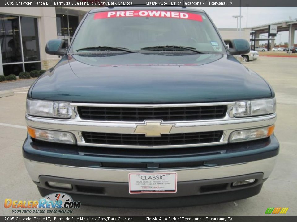 2005 Chevrolet Tahoe LT Bermuda Blue Metallic / Gray/Dark Charcoal Photo #5