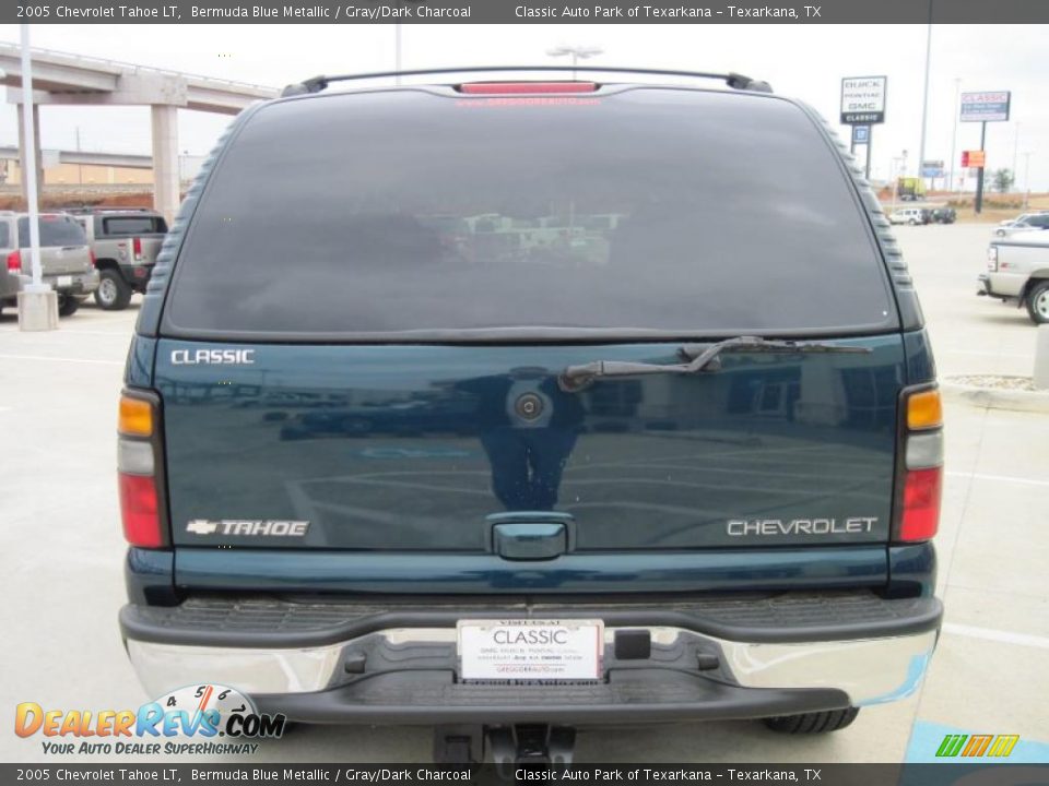 2005 Chevrolet Tahoe LT Bermuda Blue Metallic / Gray/Dark Charcoal Photo #6
