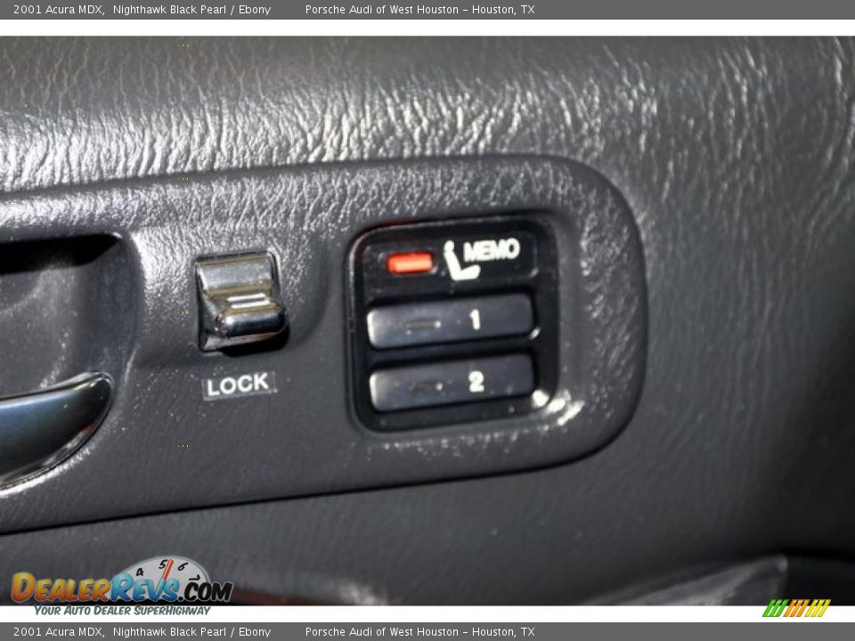 2001 Acura MDX Nighthawk Black Pearl / Ebony Photo #16