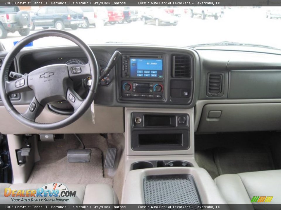 2005 Chevrolet Tahoe LT Bermuda Blue Metallic / Gray/Dark Charcoal Photo #11