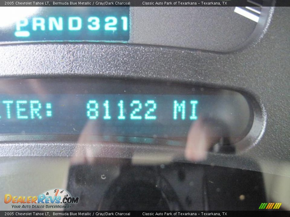 2005 Chevrolet Tahoe LT Bermuda Blue Metallic / Gray/Dark Charcoal Photo #12