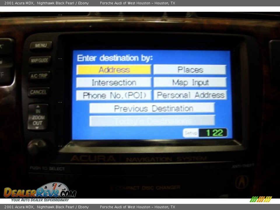 2001 Acura MDX Nighthawk Black Pearl / Ebony Photo #24
