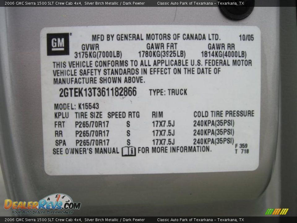 2006 GMC Sierra 1500 SLT Crew Cab 4x4 Silver Birch Metallic / Dark Pewter Photo #12
