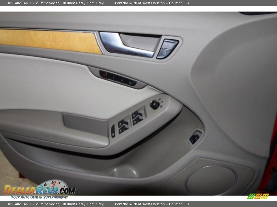 2009 Audi A4 3.2 quattro Sedan Brilliant Red / Light Grey Photo #23