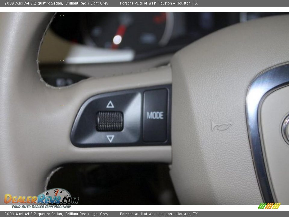 2009 Audi A4 3.2 quattro Sedan Brilliant Red / Light Grey Photo #26