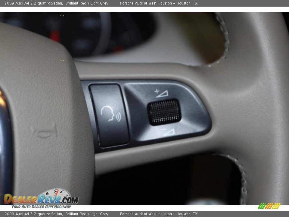 2009 Audi A4 3.2 quattro Sedan Brilliant Red / Light Grey Photo #27